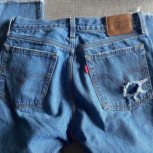 Levi’s straight wedgie jeans size 26 - Picture 5 of 6